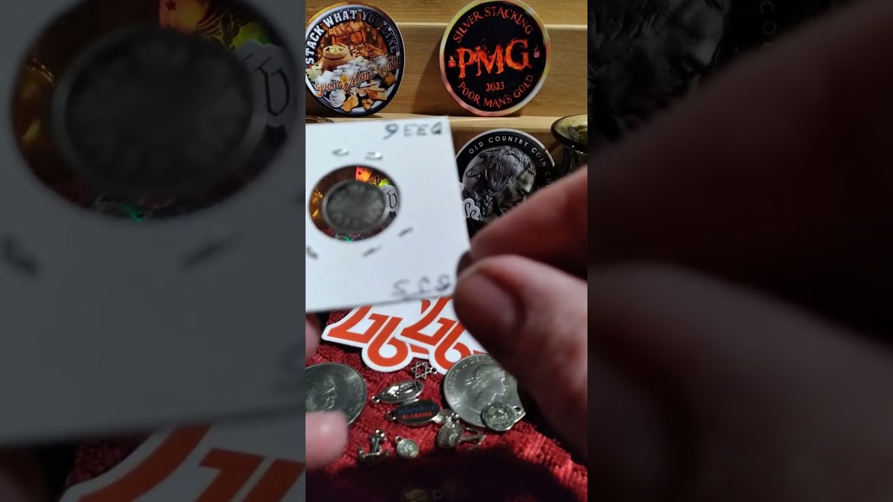 1916 Canadian 5 cent coin.