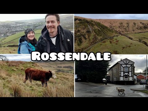 Tor Hill, Rossendale, Lancashire - warming up by hiking before the long running fell race