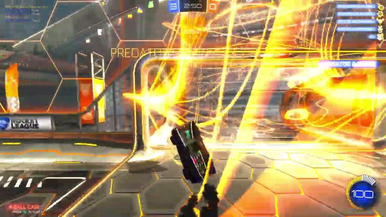 Air Dribble Infield pass