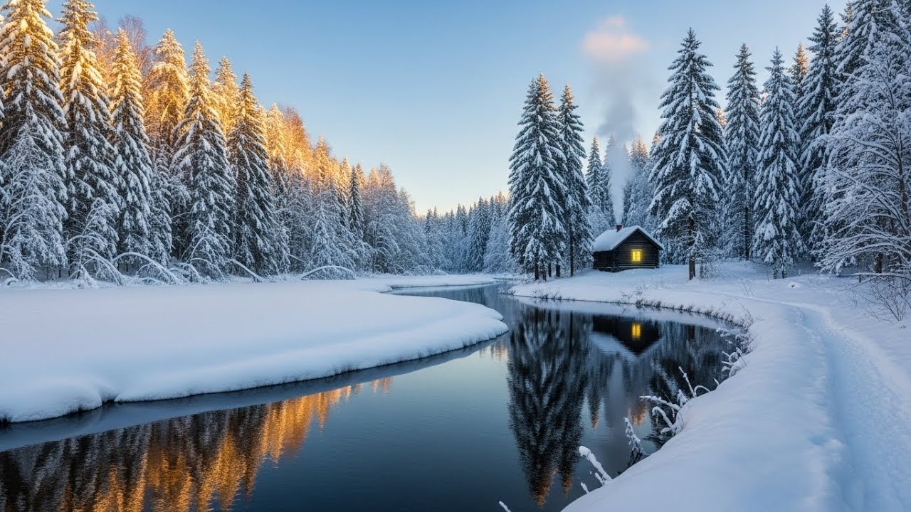 Beautiful Relaxing Music ❄️ Peaceful Winter Melodies for Deep Healing, Stress Relief & Sleep