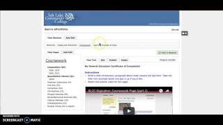 SLCC Digication Advanced Tutorial: Deleting Unwanted Pages