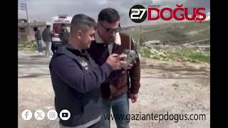 Gaziantep’te Dronla Kurtarma Operasyonu #Dron #Kurtarma #Operasyon
