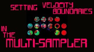 Setting Velocity Boundaries in the Multisampler