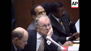 USA: LOS ANGELES: OJ SIMPSON TRIAL