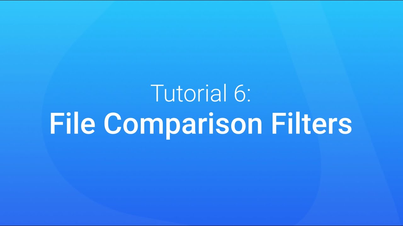 DeltaWalker: Text Comparison Filters - YouTube
