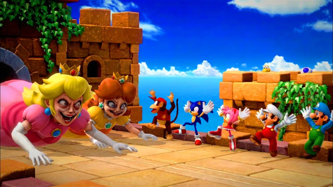 【スーパーマリオパーティ】ミニゲームマリオVsルイージVsワリオVsワルイージ(最強CPU｢たつじん」)