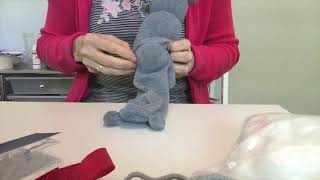No Sew Sock Bear Craft with Ms Mary G.