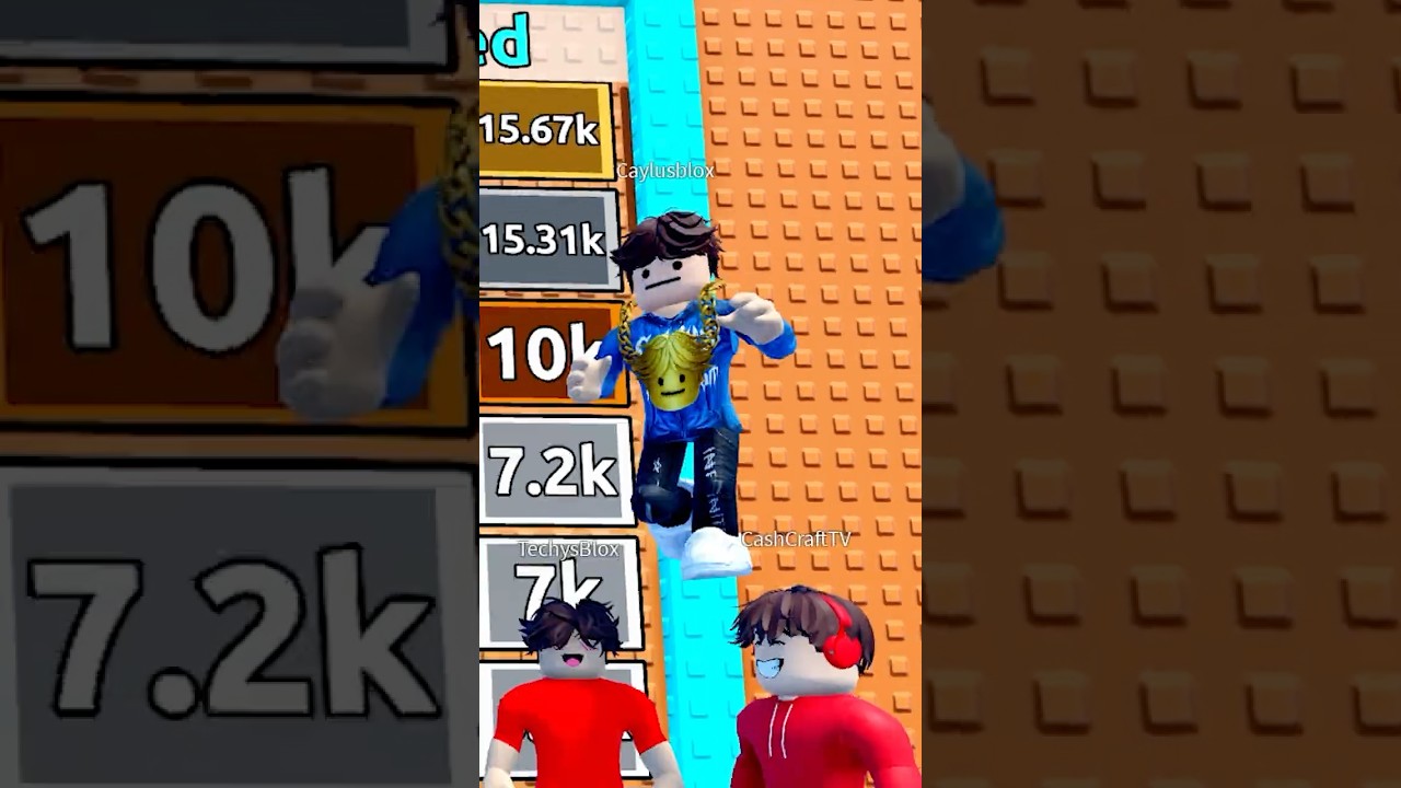 FASTEST PLAYERS EVER in Escape Tsunami for Brainrots!