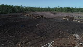 Drone Stock footage for Florida Materials INC. Land Clearing New Smyrna Beach by mdpAIR 113 views 5 years ago 2 minutes, 33 seconds