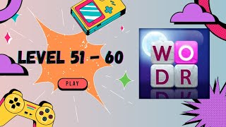 Word Stacks Level 51 - 60 Walkthrough