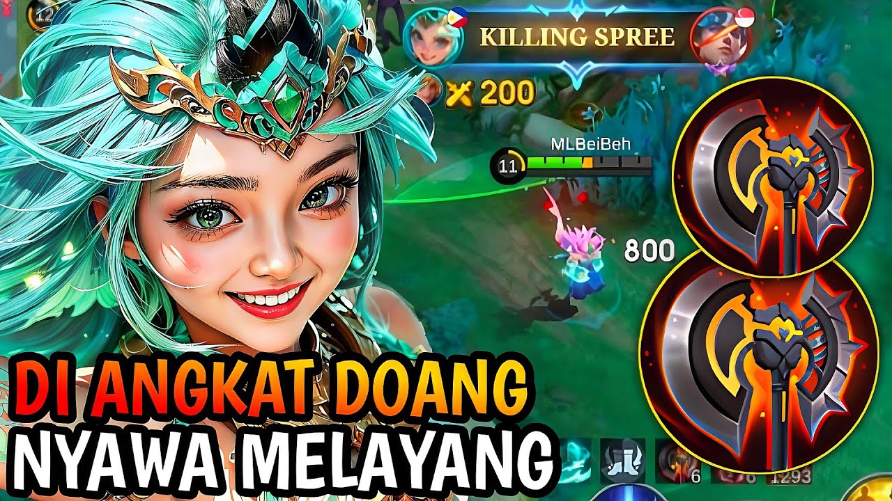 CARA MAIN KALEA SEMI DAMAK BIAR BISA GENDONG PUBLIK AYAM! INI DIA KALEA BUILD TERBARU 2025| MLBB