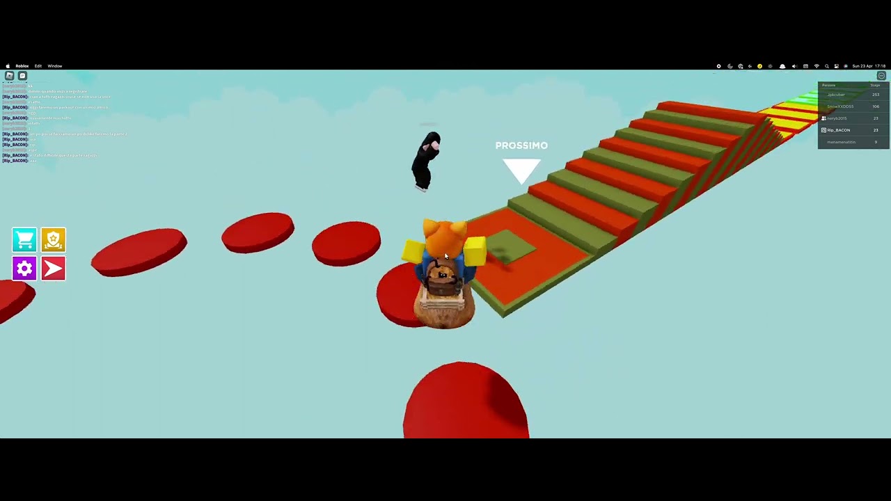 gioco a un parkour con un mio amico - YouTube