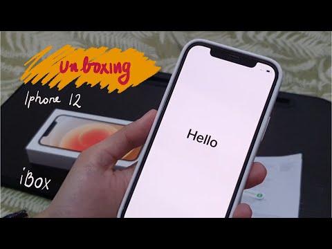 iPhone 12 White Unboxing - IBox Online