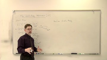 Deriving the Work Energy Theorem (PHYS1111)