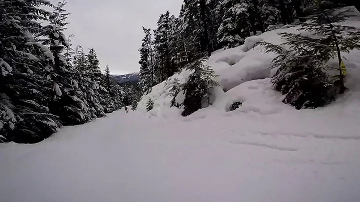 Path to horstman house at Whistler Blackcomb