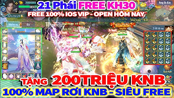 VLTK Mobile Lậu: 21 Phái, Free 100% IOS VIP, Cày Lên KH30, Tặng Full Đồ BK & Pet SSS | Võ Lâm V21