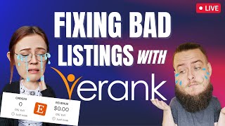 How I FIX Etsy Listings that aren't selling with eRank  The Friday Bean Coffee Meet