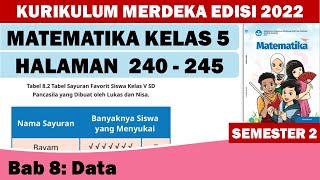 MATEMATIKA KELAS 5 HALAMAN 240-245 KURIKULUM MERDEKA EDISI 2022 MATEMATIKA KELAS 5 HALAMAN 240-245 KURIKULUM MERDEKA EDISI 2022