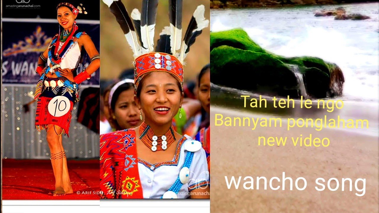 Tah teh le ngo/yaad mat karna/ wancho song video with lyrics made by sompha wangsa