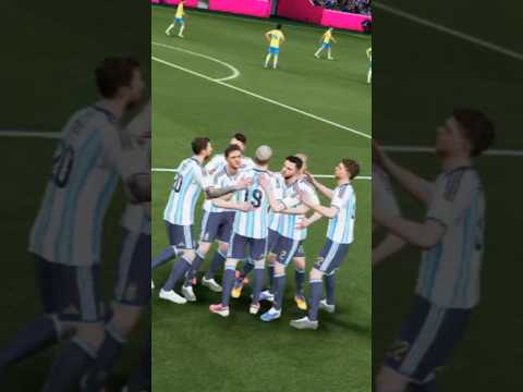 ব্রাজিল বনাম আর্জেন্টিনা ডানি আলফা  গোল #reels #football #shortvideo #viral #foryou