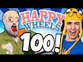 LIVE! - Happy Wheels [Ep.100!]