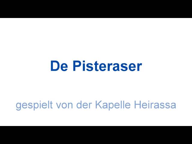 KAPELLE HEIRASSA - DE PISTERASER
