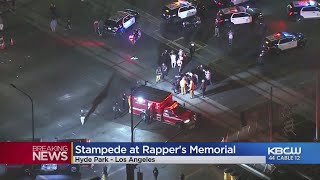 At Least Six People Stabbed At LA Memorial Gathering For Nipsey Hussle