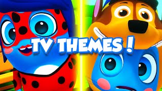 Paw Patrol, Miraculous Ladybug, Addams Family + More!  | TV Themes | Moonies Compilation