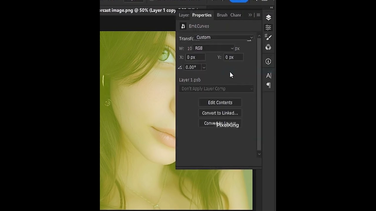 How to remove color cast easily using curves in photoshop 2024 #capcut #photoshop #photoshoptutorial