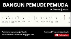 not angka bangun pemudi pemuda - do = C Mayor - lagu wajib nasional - doremi solmisasi  - Durasi: 1:46. 