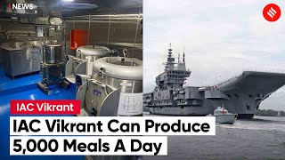 Inside IAC Vikrant, Equipped With Three Automated Galleys