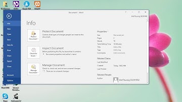 Tin Học Vì Người Mù - Bài 18 Trình Bày Văn Bản Với Word 2016 P2 - Tin Học Căn Bản Với NVDA