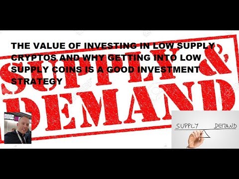 CRYPTOCURRENCY - WHY INVEST IN LOW SUPPLY CRYPTOS? AND HOW TO FIND THE LOW SUPPLY COINS!