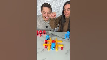 Tic Tac Toe Gobble #tictactoe #Boardgames #Games #shorts