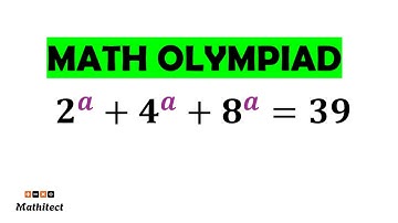 Math Olympiad | Can You Solve This Exponential Equation?