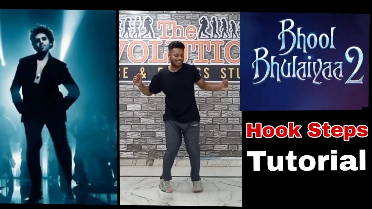 Bhool Bhulaiyaa 2 Dance Steps Tutorial Bhool Bhulaiyaa 2 Hook Step