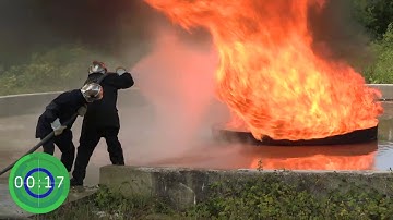 VeryOne Cetane improver : How to estinguish a fire with water hose