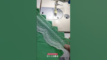 How to make triangle lace Design Sewing Tutorial Part 01