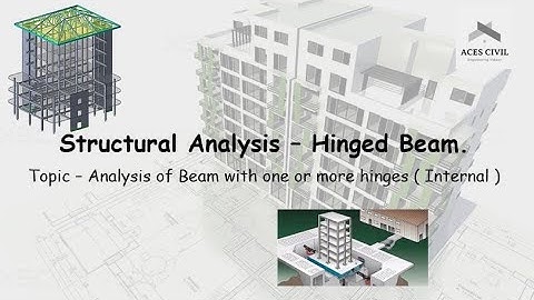 Structural Analysis -   Hinged Beam