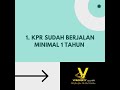 Mau Take Over KPR? Berikut syaratnya