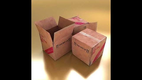 3D Model of 3D Model Photoreal Cardboard Carton High Res v2 Review