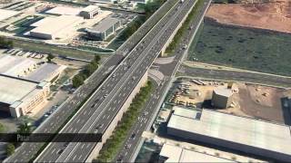 Proyecto Autovía urbana Santiago Lampa