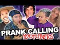 PRANK CALLING PEOPLE BUT WE CAN'T HEAR THEM