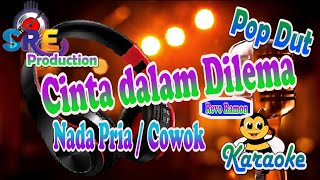 Cinta dalam dilema Karaoke Nada Cowok || Revo Ramon - Cipt. Eddy / Deddy A / Abung Ws