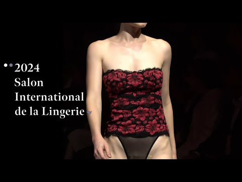 2024 Salon International de la Lingerie ✨｜4K｜#lingerie #fashion #model