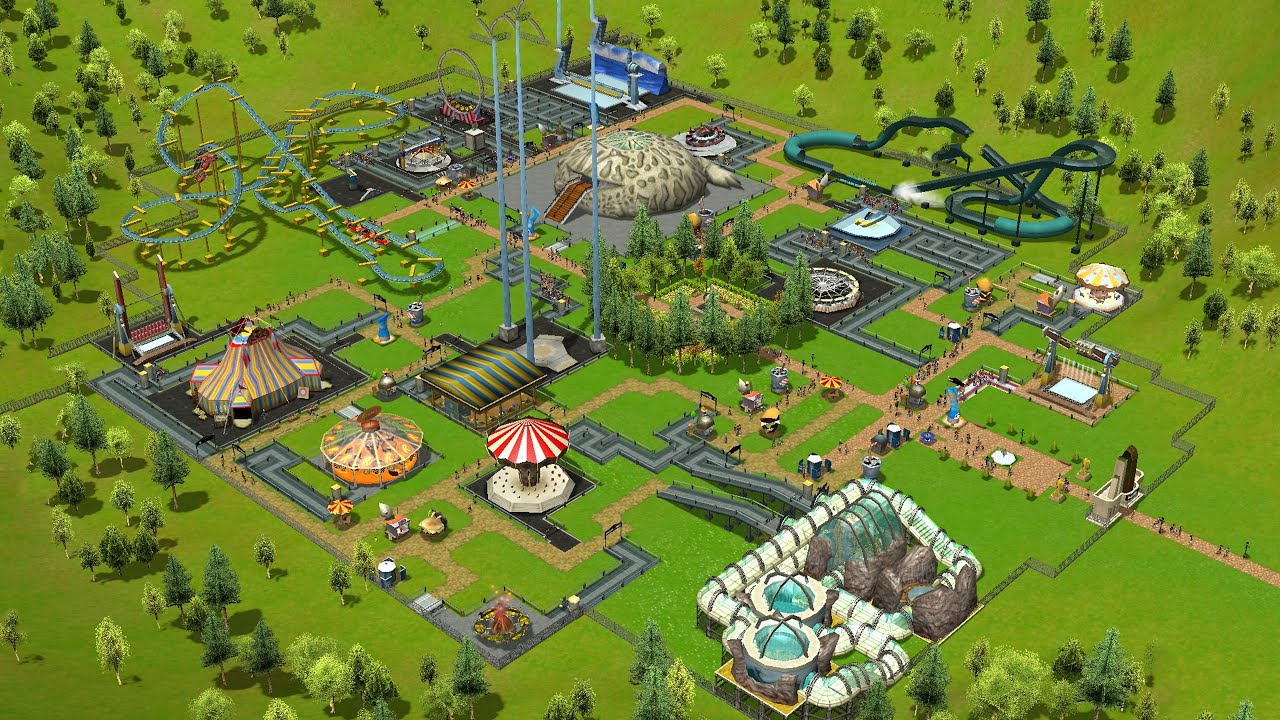 Roller Coaster Tycoon 3 Platinum para Windows e Mac em português