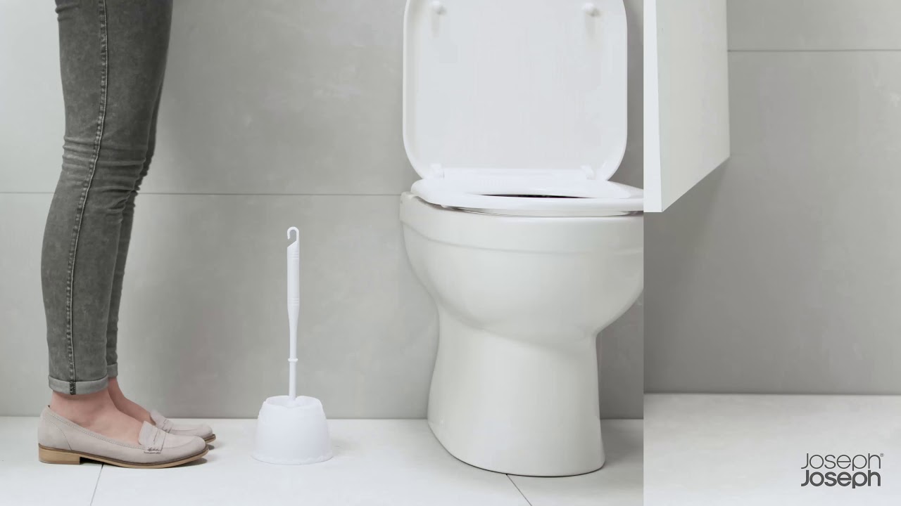 TOILET BRUSH : La Brosse WC en Silicone avec Support de Séchage Rapide chez  Shop-Story 