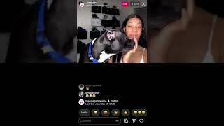 _itsnyema live with Theemeganlouisee (04.07.2020)
