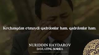 Nuriddin Haydarov - Davlating borida | Milliy Karaoke