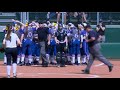 Kansas defeats Akron and Stetson on opening day // Kansas Softball // 2.9.18